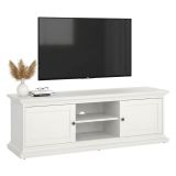Porta TV bianco 149x41x50h cm 2 ante - Ziba