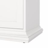Porta TV bianco 149x41x50h cm 2 ante - Ziba