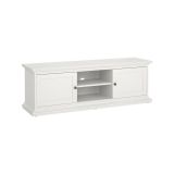 Porta TV bianco 149x41x50h cm 2 ante - Ziba