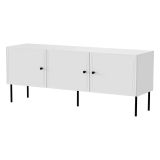 Porta TV bianco 151x40x60h cm 3 ante - Sarzana