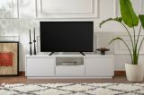 Porta TV bianco 160x29x42h cm 3 ante - Morrigan