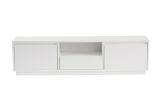 Porta TV bianco 160x29x42h cm 3 ante - Morrigan
