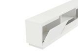 Porta TV bianco 160x29x42h cm 3 ante - Morrigan