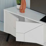Porta TV bianco 180x29x50h cm 4 ante - OlgadiKiev