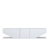 Porta TV bianco 180x30x40h cm 3 ante - Assorata