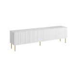 Porta TV bianco 200x42x52h cm 4 ante - Varenna