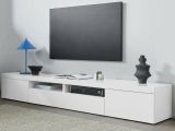 Porta TV bianco 240x40x35h cm 3 ante - Animali