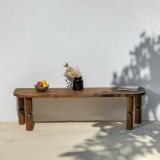 Porta TV noce 140x35x40h cm in legno - Fengshen