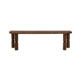 Porta TV noce 140x35x40h cm in legno - Fengshen