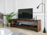 Porta TV noce 140x40x45h cm in legno - Wiley