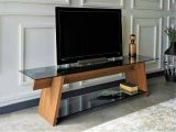 Porta TV noce e nero 158x40x45h cm in legno - Amorosi