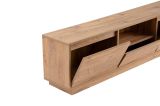Porta TV pino 160x29x42h cm 3 ante - Morrigan