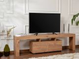 Porta TV pino 180x31x50h cm 2 ante - Andarna
