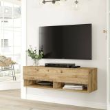 Porta TV quercia 100x31x29h cm in legno - Iva