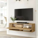 Porta TV quercia 100x31x29h cm in legno - Iva