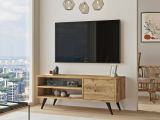 Porta TV quercia 110x40x44h cm 2 ante - Max