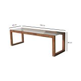 Porta TV quercia 130x40x40h cm in legno - Nanauk