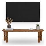 Porta TV quercia 140x35x40h cm in legno - Fengshen
