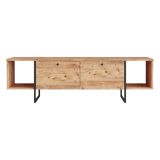 Porta TV quercia 160x40x47h cm 2 ante - Barzana