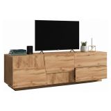 Porta TV rovere 150x44x46h cm 2 ante e 1 cassetto - Cecia