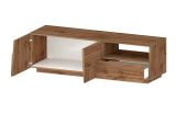 Porta TV rovere 150x44x46h cm 2 ante e 1 cassetto - Cecia