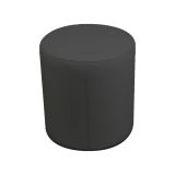 Pouf cilindrico grigio scuro 40x40x42h cm - Lisboa