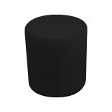 Pouf cilindrico nero 40x40x42h cm - Lisboa