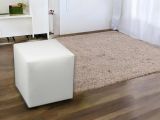 Pouf cubico bianco 40x40x42h cm - Accumoli