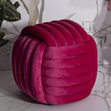Pouf cubico fucsia 45x45x45h cm - Bozzente