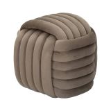 Pouf cubico grigio 45x45x45h cm - Bozzente
