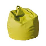 Pouf imbottito giallo 70x70x110h cm - Azelia
