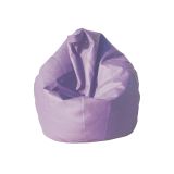 Pouf imbottito lilla 70x70x110h cm - Azelia