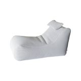 Pouf irregolare bianco 70x120x65h cm - ??hck