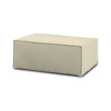 Pouf rettangolare beige 100x70x43h cm - Assisi
