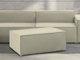 Pouf rettangolare beige 100x70x43h cm - Assisi