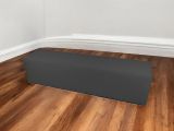 Pouf rettangolare grigio 180x40x42h cm - Apecchio