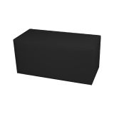Pouf rettangolare nero 90x40x42h cm - Bucuresti