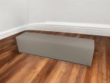 Pouf rettangolare tortora 180x40x42h cm - Apecchio