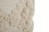 Pouf rotondo bianco 40x40x40h cm - Khaled