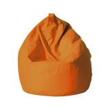 Pouf sacco arancione 70x70x110h cm - Azelia
