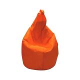 Pouf sacco arancione 80x80x120h cm - Angillina