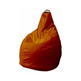 Pouf sacco arancione 90x90x120h cm - Aunter
