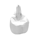 Pouf sacco bianco 80x80x120h cm - Angillina