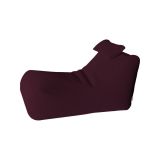 Pouf sacco bordeaux 70x120x65h cm - ??hck
