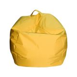 Pouf sacco giallo 65x65x50h cm - Ascia