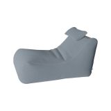 Pouf sacco grigio chiaro 70x120x65h cm - ??hck