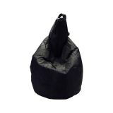 Pouf sacco nero 80x80x120h cm - Angillina