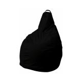 Pouf sacco nero 90x90x120h cm - Agordo