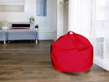 Pouf sacco rosso 65x65x50h cm - Ascia