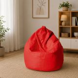 Pouf sacco rosso 70x70x110h cm - Azelia